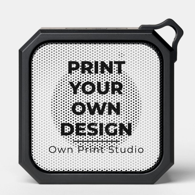 Custom Print Your Own | Printing My Own To Order Bluetooth Speaker (Front)