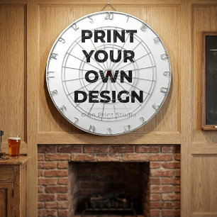 Custom Print Your Own   Printing My Own To Order Dart Board