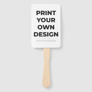 Custom Print Your Own | Printing My Own To Order Hand Fan