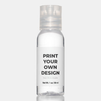 Custom Print Your Own | Printing My Own To Order Hand Sanitizer