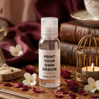 Custom Print Your Own | Printing My Own To Order Hand Sanitizer