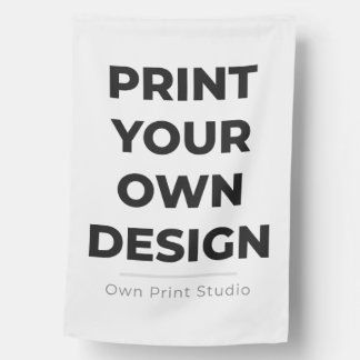 Custom Print Your Own | Printing My Own To Order House Flag