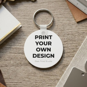 Custom Print Your Own   Printing My Own To Order Keychain