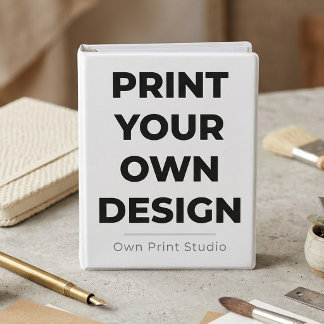 Custom Print Your Own | Printing My Own To Order Mini Binder