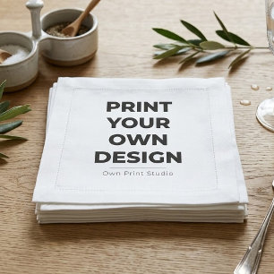Custom Print Your Own Printing My Own To Order Napkins