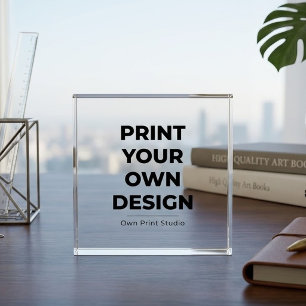 Custom Print Your Own Printing My Own To Order Paperweight