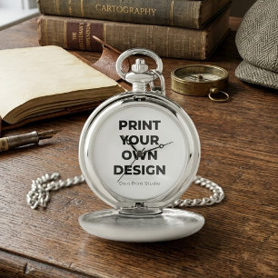 Custom Print Your Own Printing My Own To Order Pocket Watch