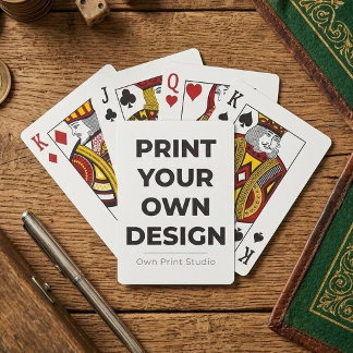 Custom Print Your Own | Printing My Own To Order Poker Cards