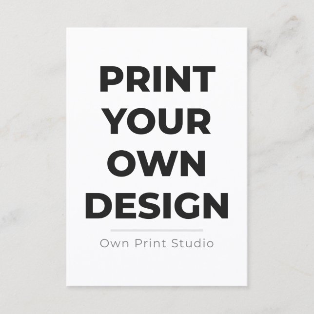 Custom Print Your Own | Printing My Own To Order Save The Date (Front)