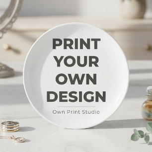 Custom Print Your Own Printing My Own To Order Trinket Tray