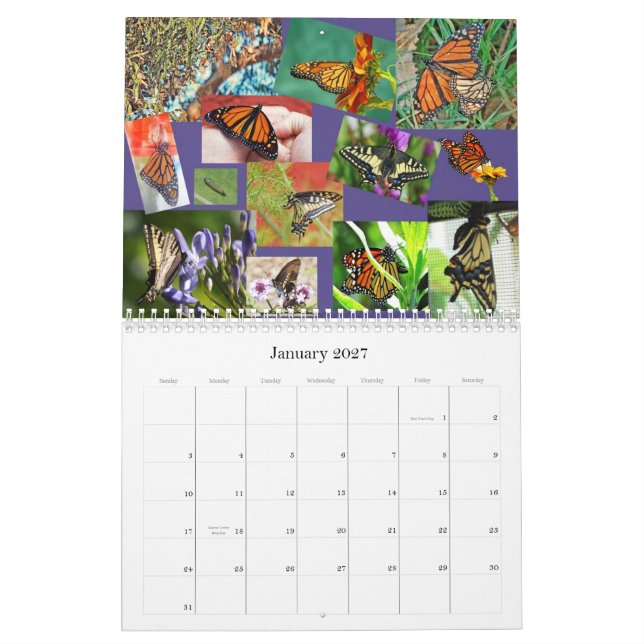 Custom Printed Calendar (Jan 2027)