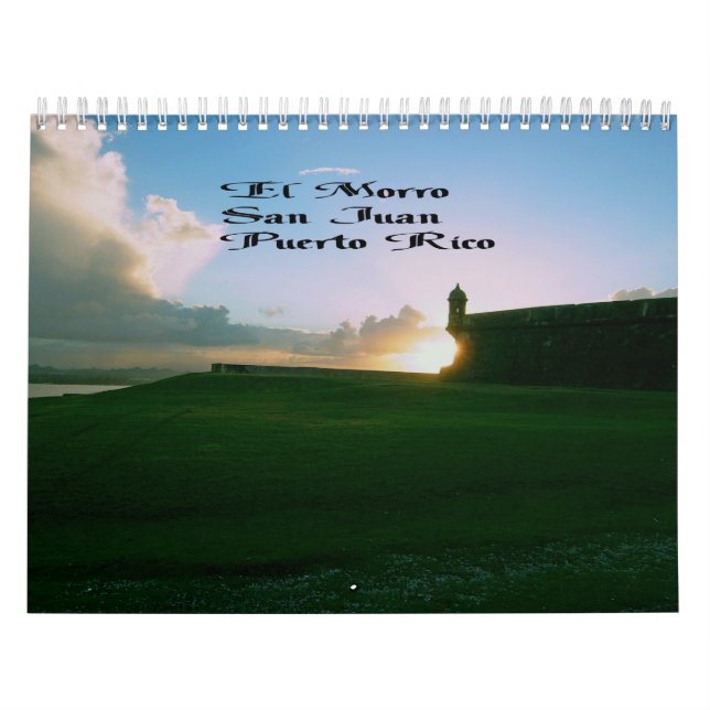 Custom Printed Calendar Caribbean Islands (Cover)