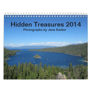 Custom Printed Calendar - Hidden Treasures 2014