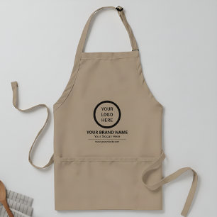 Custom Printed Company Logo Branded Promotional Adult Apron