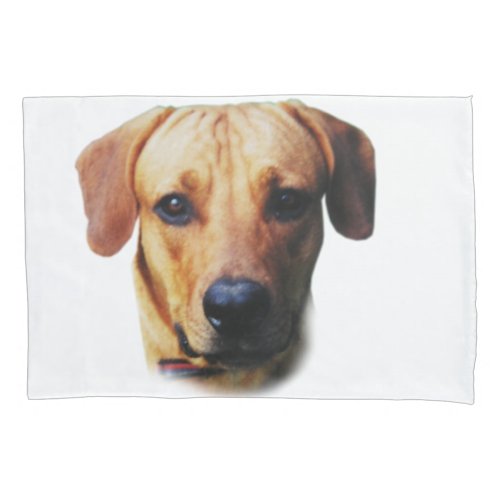 Custom Printed Dog Photo On Pillow Case