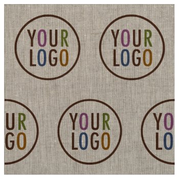 Custom Printed Fabric Business Logo Promotional by MISOOK at Zazzle