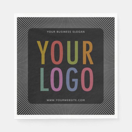 Custom Printed Luncheon Napkins with Company Logo