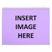 Custom Printed Monthly Calendar Template | Zazzle