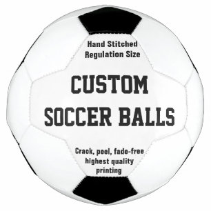 Custom Printed Personalized Soccer Ball