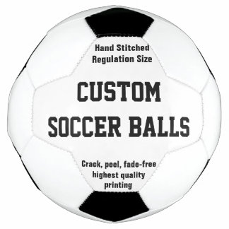 Custom Printed Personalized Soccer Ball