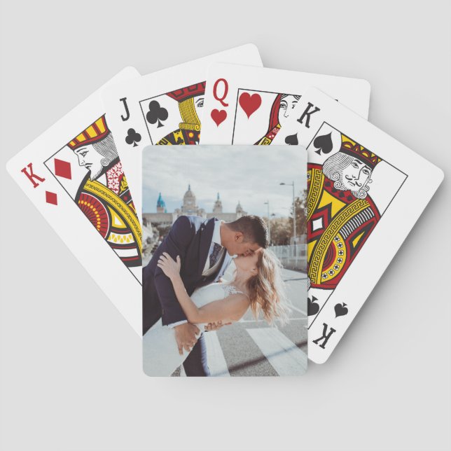 Custom Printed Playing Cards with your photo (Back)