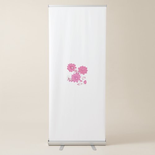 Custom printed vertical banner displays