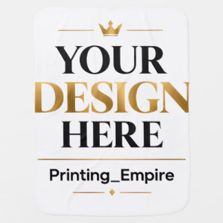 Custom Printing - No Minimum Wholesale Bulk Order Baby Blanket