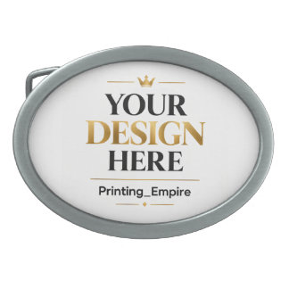 Custom Printing - No Minimum Wholesale Bulk Order Belt Buckle