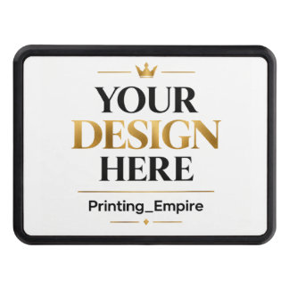 Custom Printing - No Minimum Wholesale Bulk Order Hitch Cover