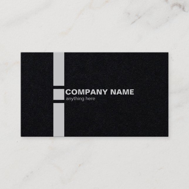 Custom Professional Business Card Logo Design (Front)