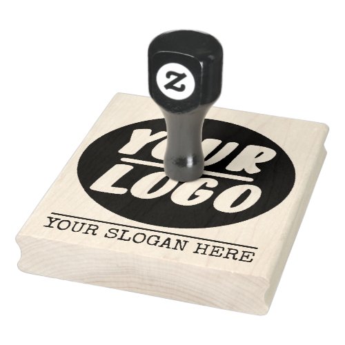 Custom Professional Business Logo create your own Rubber Stamp