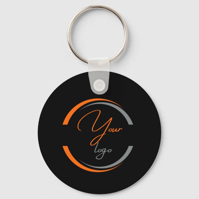 custom professional business logo only  keychain (Front)