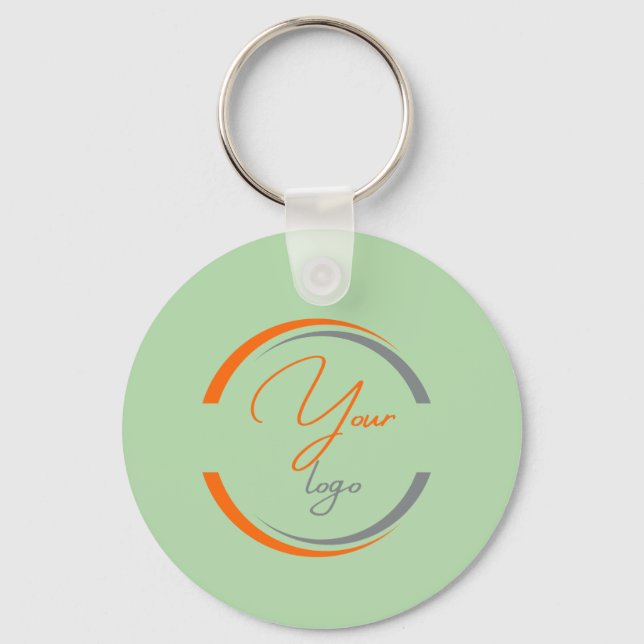 custom professional business logo only  keychain (Front)