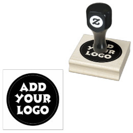 custom professional business logo only rubber stamp