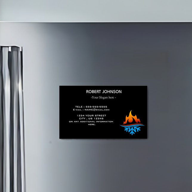 Custom Professional Company Business Logo  Card Magnet (Custom Professional Company Business Logo Business Card Magnet)