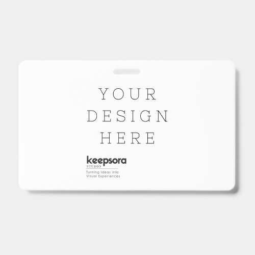 Custom Professional ID Badge