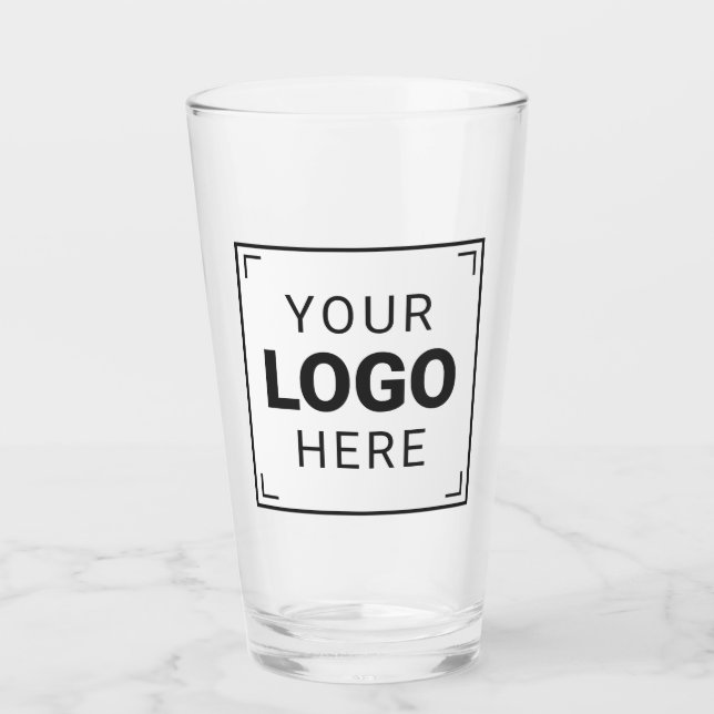 Custom Professional Logo Business Glass (Front)