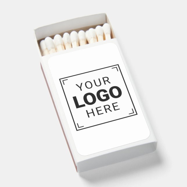 Custom Professional Logo Business Matchboxes (Front Open)