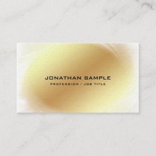 Custom Professional Modern Elegant Template Luxury Business Card