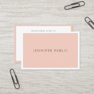 Custom Professional Modern Simple Elegant Template Business Card