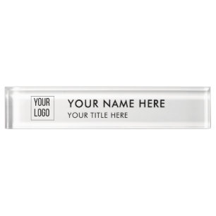 Custom Professional Name Plate