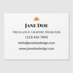Custom Professional or Personal Contact Cards