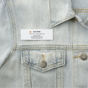 Custom Professional or Personal Contact Cards Name Tag