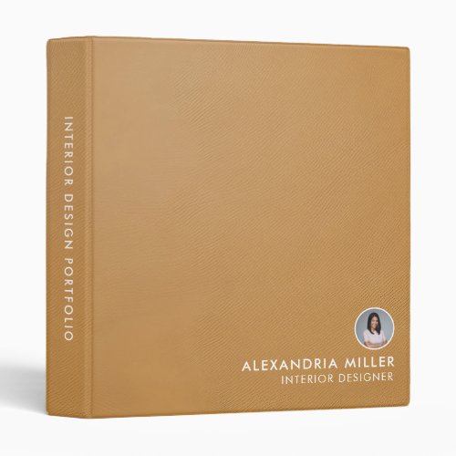 Custom Professional Photo Portfolio Binder