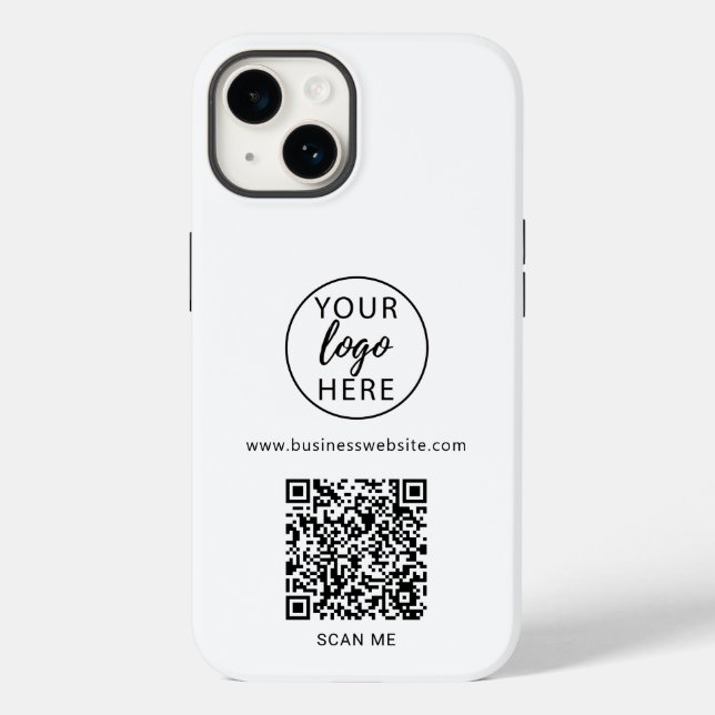 Custom Professional QR Code  Case-Mate iPhone Case (Back)