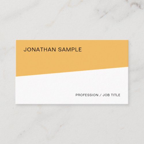 Custom Professional Simple Template Elegant Modern Business Card