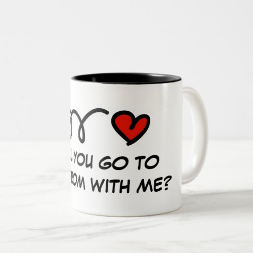 Custom prom proposal coffee mug gift