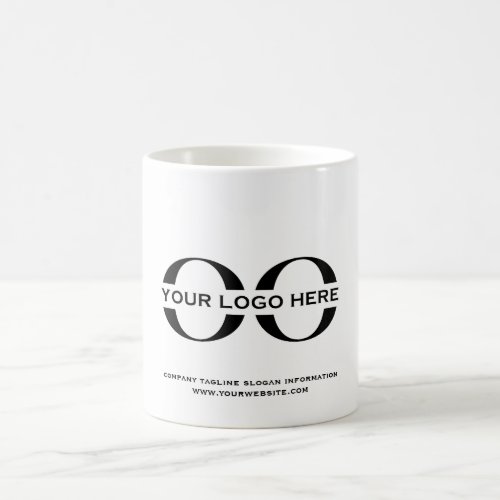 Custom Promo Business Logo Branded Minimalist Coffee Mug