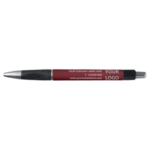 Custom Promotional Business Logo and Text Pen
