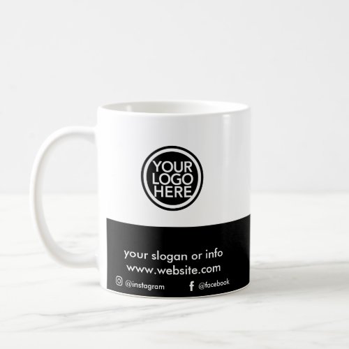 Custom Promotional Business Logo Branded  Coffee M Coffee Mug